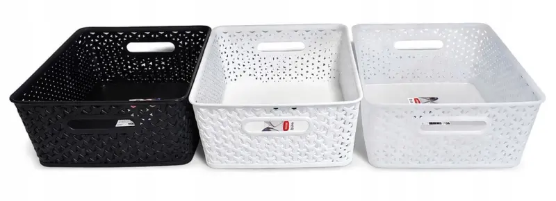 Pojemnik Kosz do Przechowywania Loft Mleczny 13L Organizer