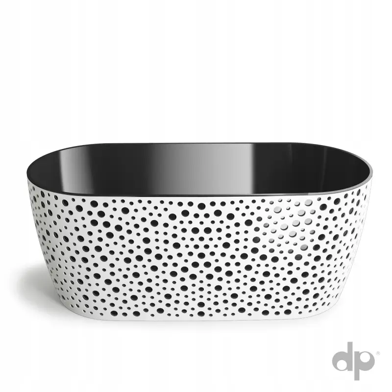 Doniczka tworzywo sztuczne biały Don-Plast 31 cm x 14 x 12,5 cm