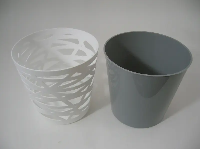 Doniczka tworzywo sztuczne szary Don-Plast 13 cm x 13 x 13 cm