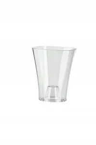 Doniczka tworzywo sztuczne bezbarwny Don-Plast 12 cm x 12 x 16 cm