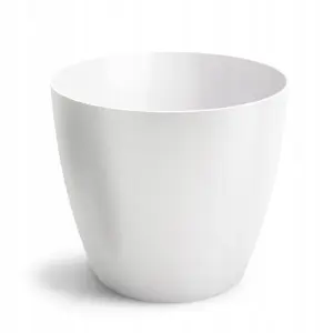Doniczka tworzywo sztuczne biały Don-Plast 20 cm x 20 x 18 cm