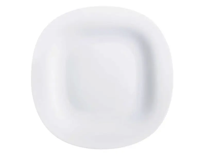 Talerz obiadowy 27 cm płytki biały Carine Luminarc