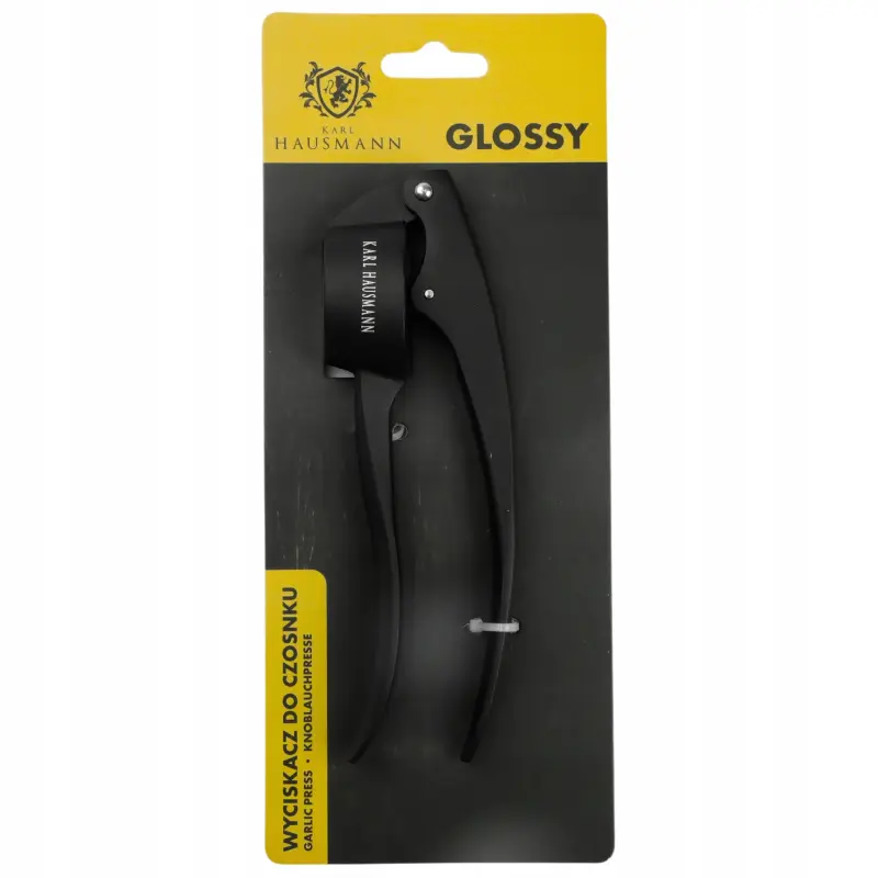 Praska do czosnku Karl Hausmann Glossy KHT2036 czarna