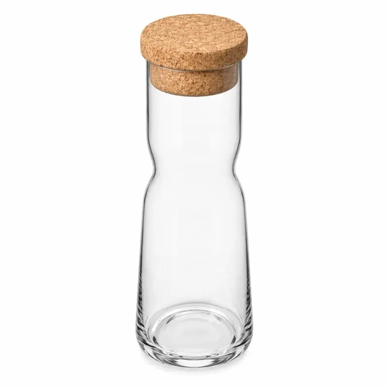 Karafka Krosno Splendour 1000 ml szklana z naturalnym korkiem