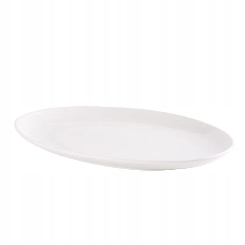Półmisek porcelanowy owalny kremowy 30 cm CREAM do przekąsek