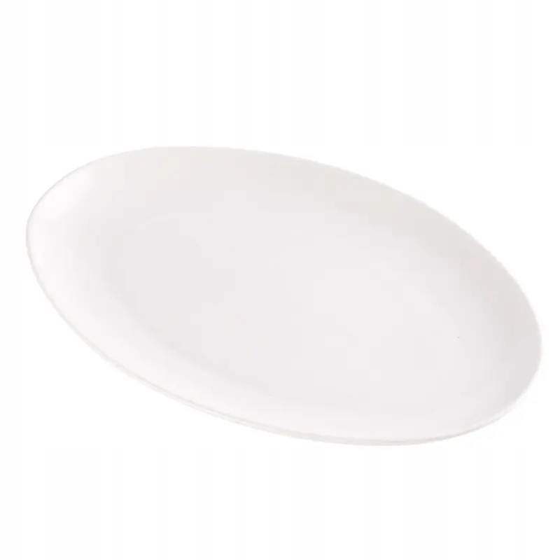 Półmisek porcelanowy owalny kremowy CREAM 25 cm do przekąsek
