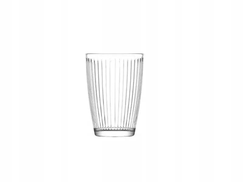 Szklanki LAV Hestia HES256 415 ml 6 szt. z pionowymi żłobieniami