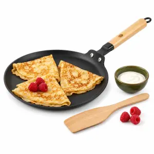 Patelnia żeliwna do naleśników Ludmiła Silesia Emalia 26 cm