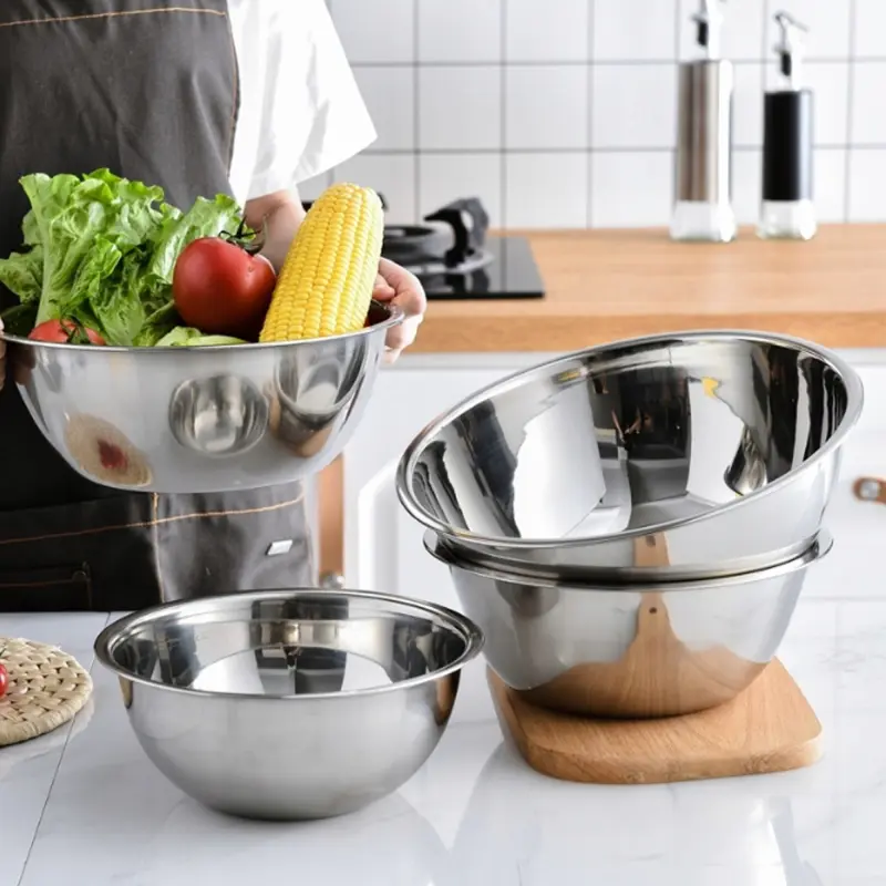 MISKA ZE STALI NIERDZEWNEJ 20cm KHK 5738