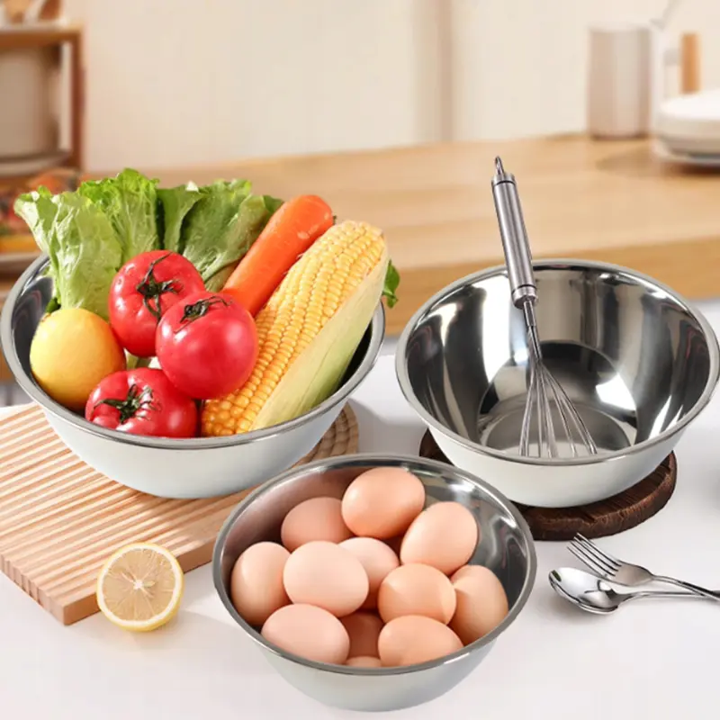 MISKA ZE STALI NIERDZEWNEJ 20cm KHK 5738