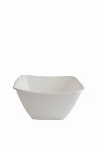 MISKA PLASTIKOWA PP 26/26 CM BIAŁA NAKRAPIANA 1326
