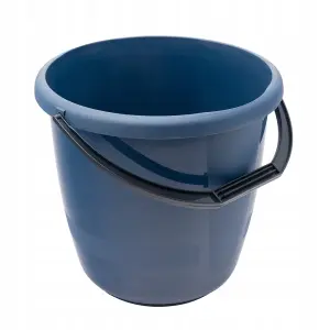 Wiadro plastikowe z uchwytem uniwersalne wiaderko Artgos Delta 15 l granat