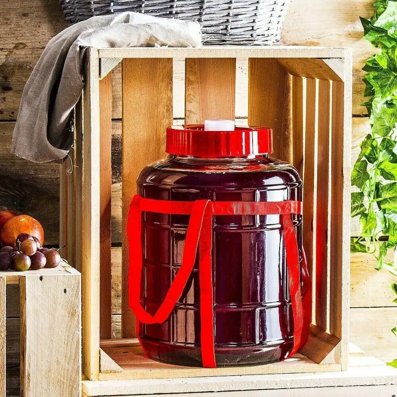 Słój Festa Italia szklany hermetyczny 13 l do fermentacji