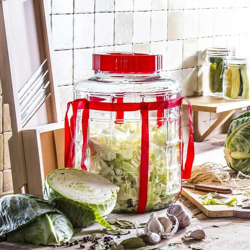 Słój szklany Festa Italia hermetyczny do fermentacji 15 l