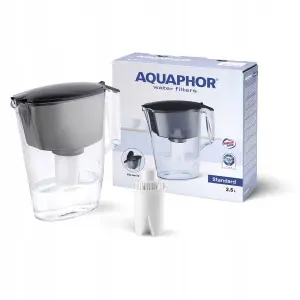 Dzbanek filtrujący Aquaphor Standard 2,5 l czarny