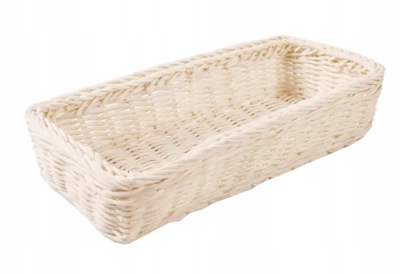 Kosz uniwersalny rattan beżowy