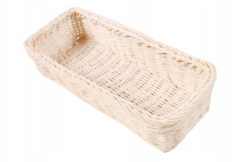 Kosz uniwersalny rattan beżowy