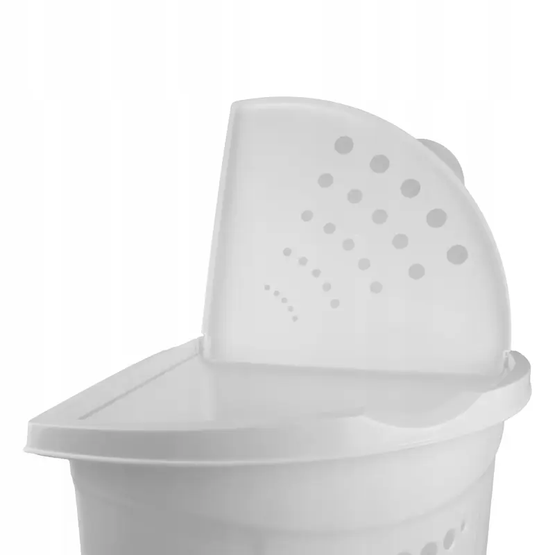 Kosz wolnostojący na pranie Viking 45l biały