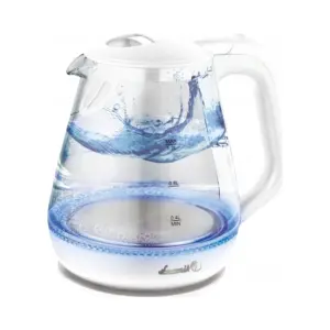 Czajnik elektryczny Łucznik Compact Glass WK-2502 1,2l 1630W Biały