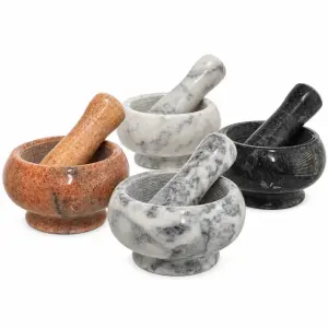 Moździerz kuchenny KitchenCraft z kamienia naturalnego z tłuczkiem