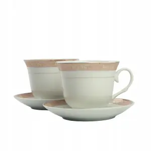 Filiżanka Festa Italia Elena porcelana 250 ml 2 szt.