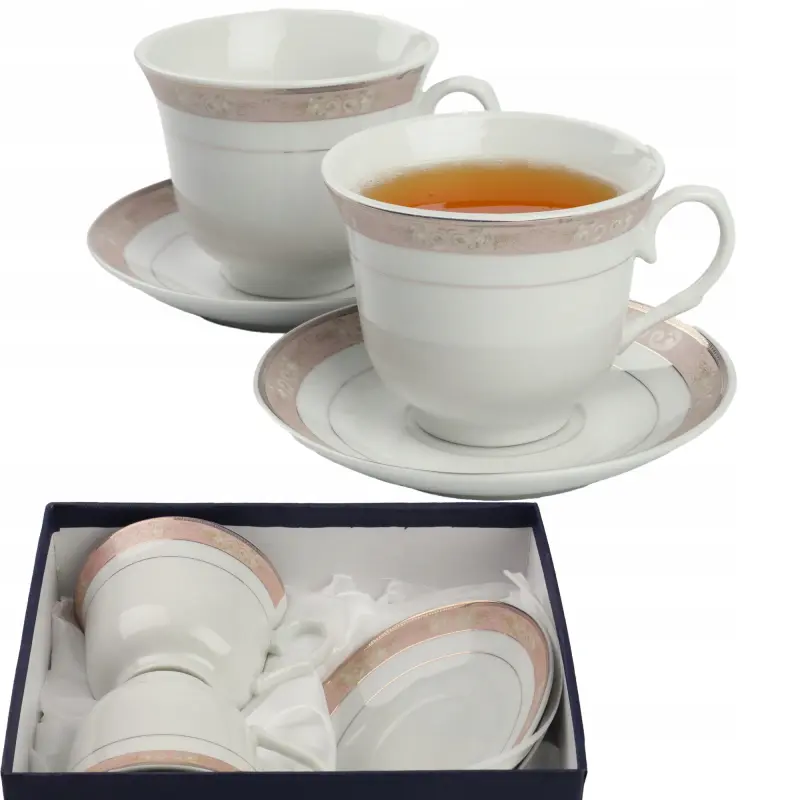 Filiżanka Festa Italia Elena porcelana 250 ml 2 szt.