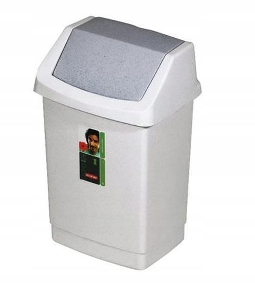 Kosz na śmieci Curver Click-It uchylny 25L granit (CUR000107)
