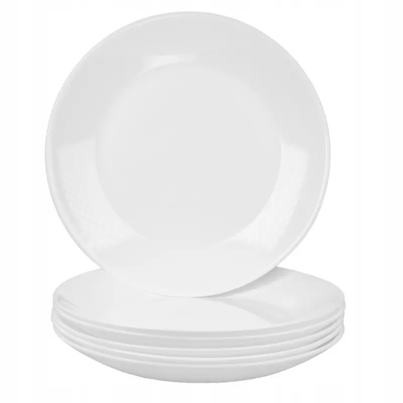 Serwis obiadowy Prima Deco OPALEX CLASSIC biały 18 el. dla 6 osób
