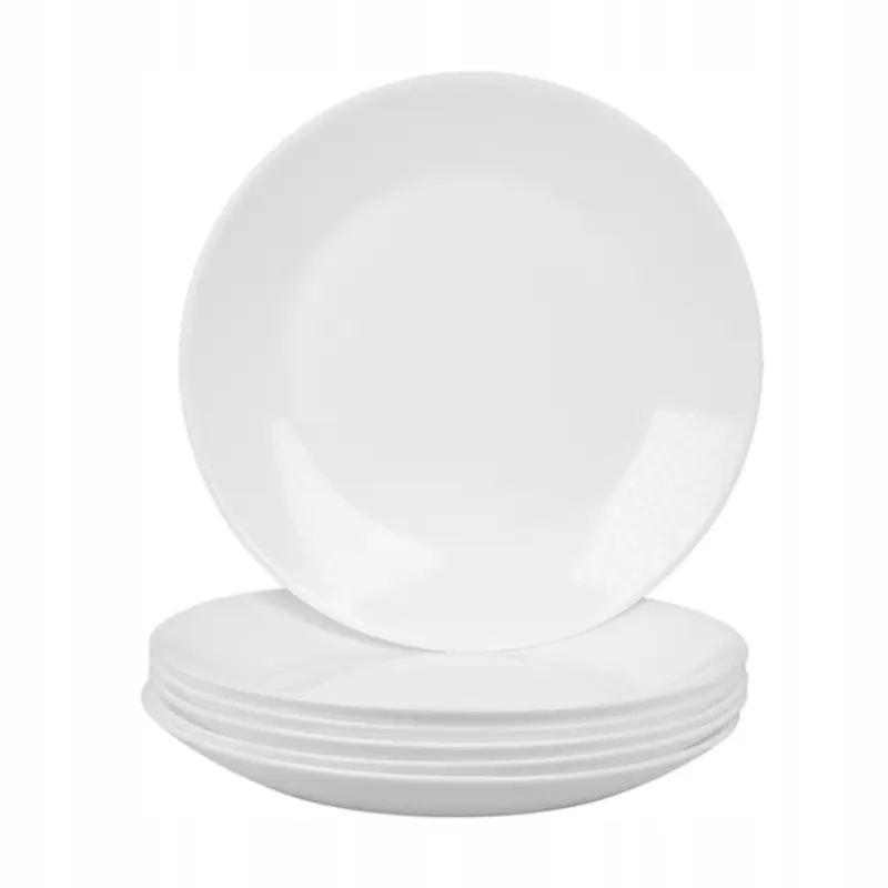 Serwis obiadowy Prima Deco OPALEX CLASSIC biały 18 el. dla 6 osób