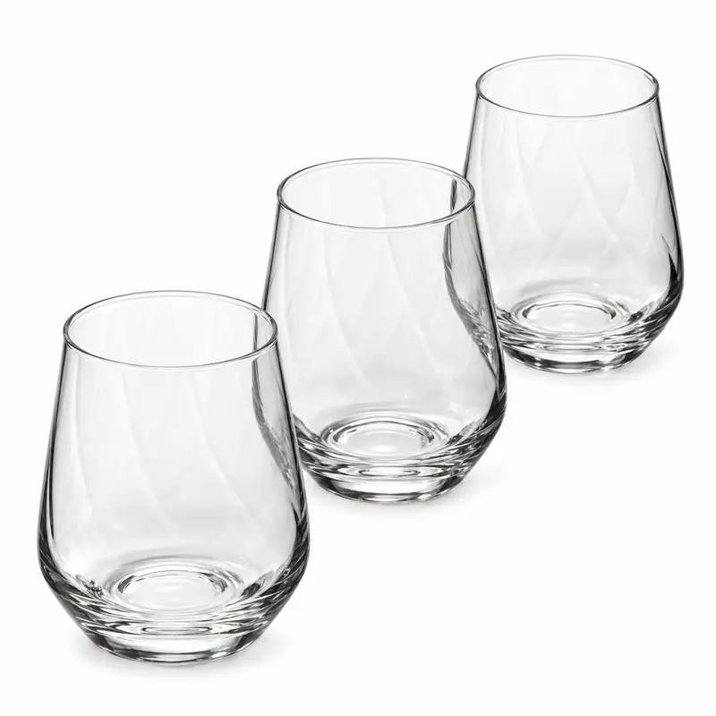 Szklanki Krosno Splendour Lumi 430 ml, zestaw 3 szt.