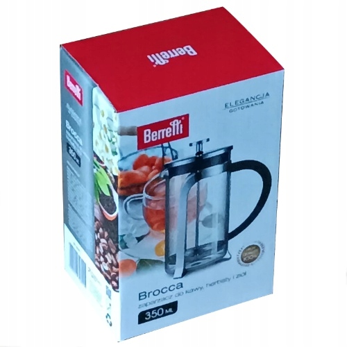 Zaparzacz dzbanek Berretti 350 ml 2 filiżanek
