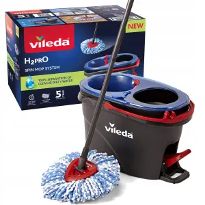 Mop obrotowy Vileda H2prO wiadro z systemem czystej wody