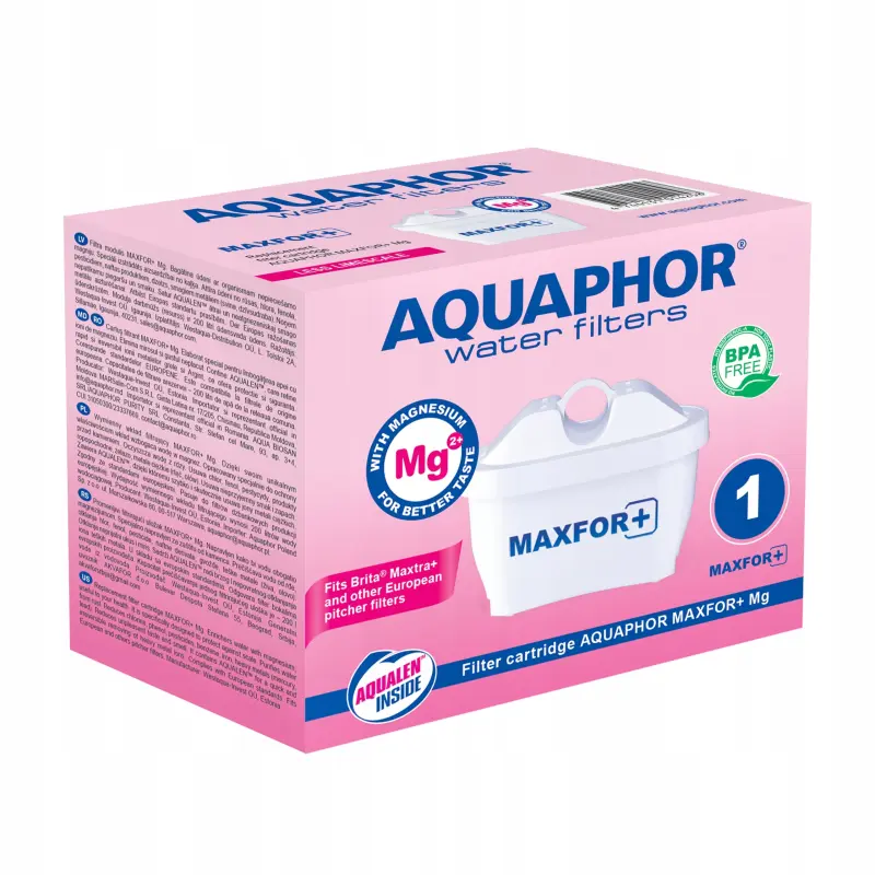 Wkład filtrujacy do wody B25 MG+ do dzbanka Aquaphor Maxfor wymienny 9123