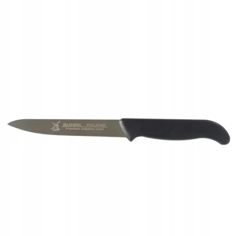 Nóż do obierania owoców warzyw Glowel 12 cm profesjonalny X46Cr13