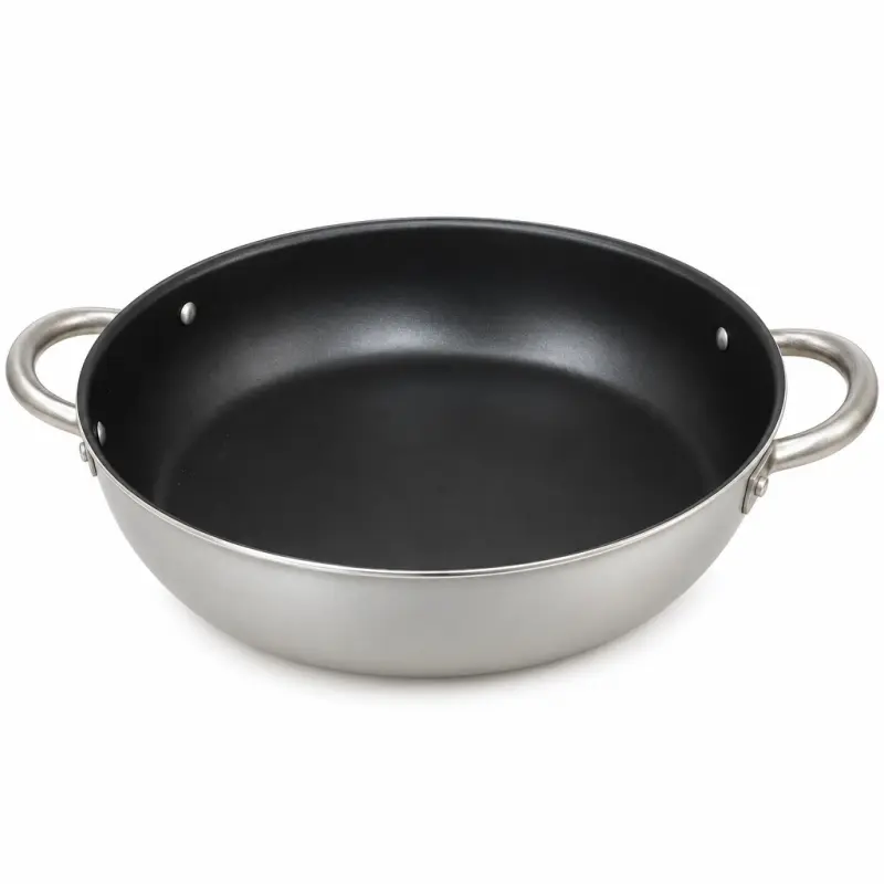 Patelnia głęboka ILLA Party Line 32 cm z 2 uchwytami