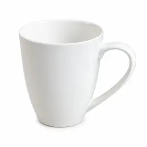 Kubek porcelanowy biały 330 ml z uchem S886