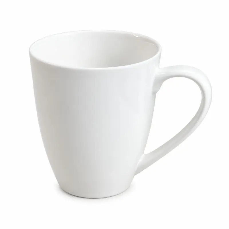 Kubek porcelanowy biały 330 ml z uchem S886