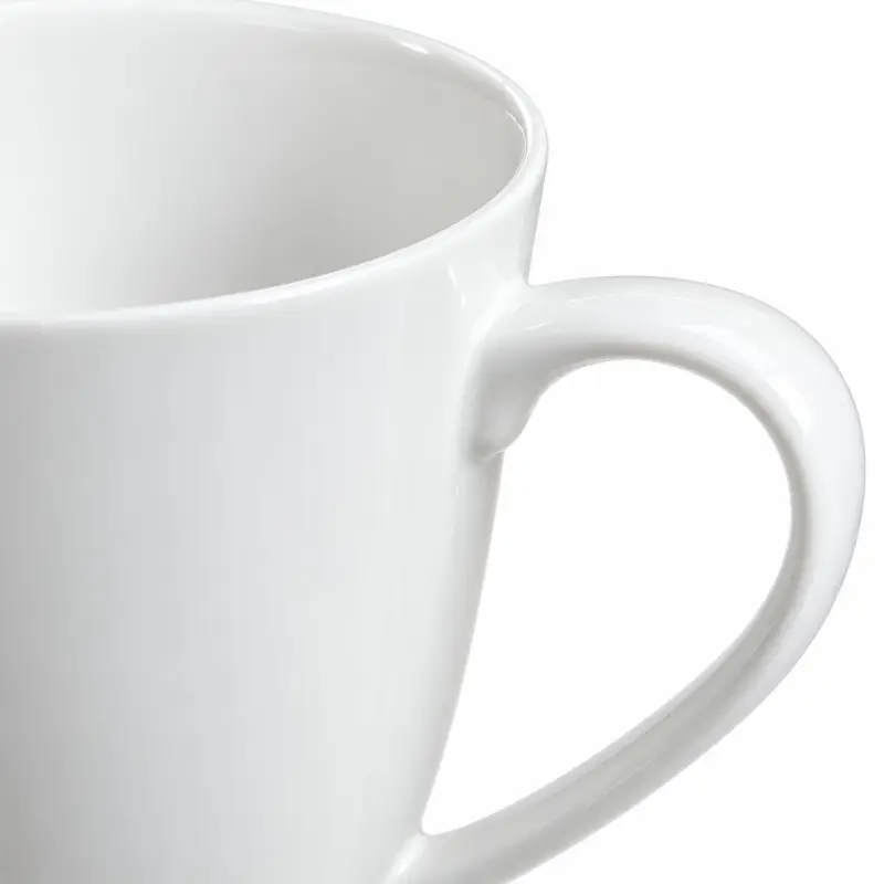 Kubek porcelanowy biały 330 ml z uchem S886