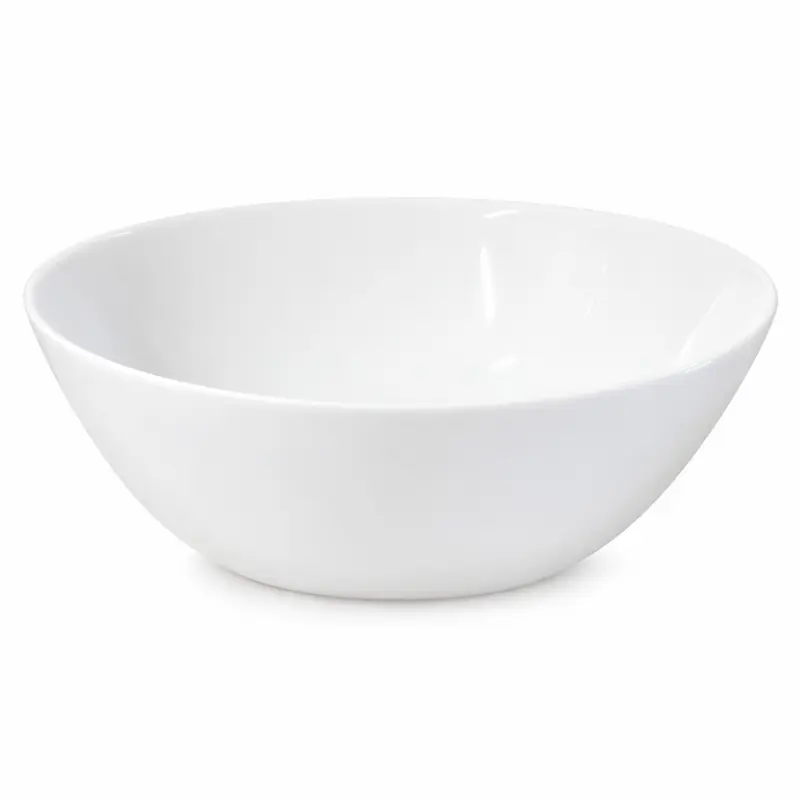 Salaterka Prima Deco Opal Classic 16 cm biała ze szkła opalowego