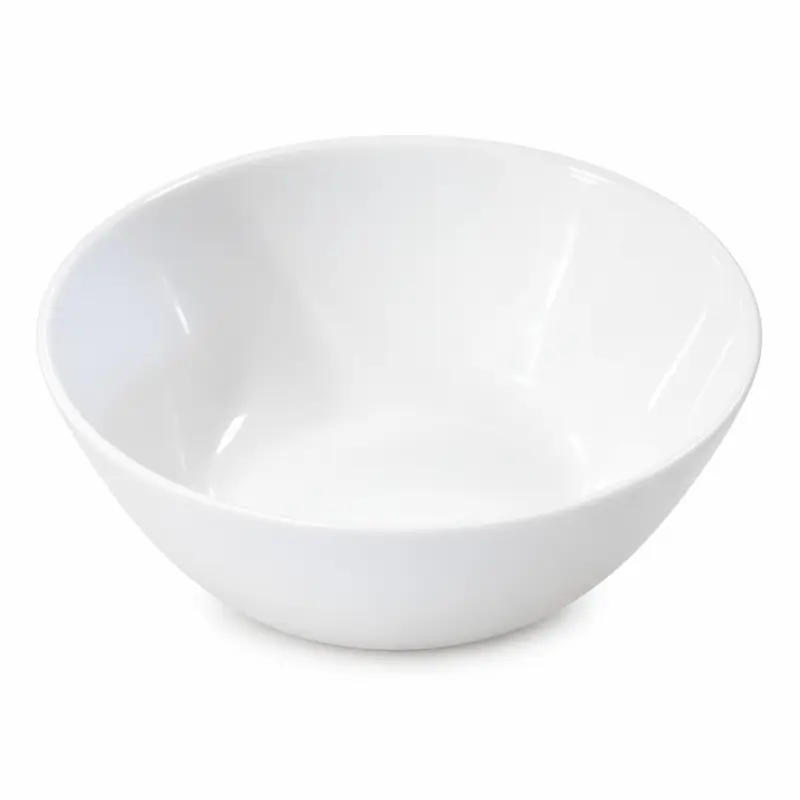 Salaterka Prima Deco Opal Classic 16 cm biała ze szkła opalowego