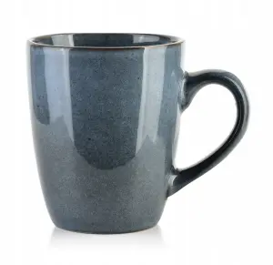 Kubek BASIC NATURE ceramiczny 350ml niebieski, nowoczesny design