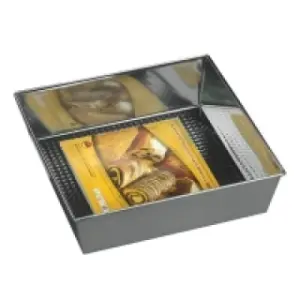 Blacha fakturowana z wyjmowanym dnem  28 x 23,5 x 6 cm SNB