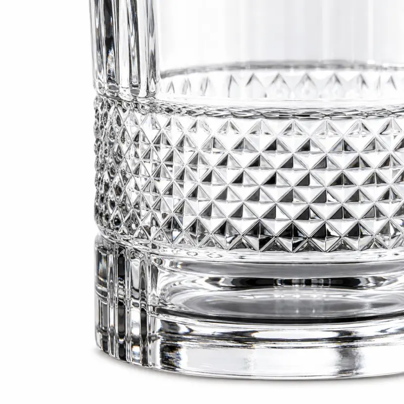 Szklanki do whisky Bohemia Elegante 2 szt. w czarnej tubie