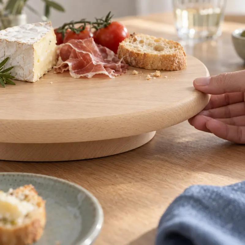 Taca obrotowa 25 cm okrągła do serwowania