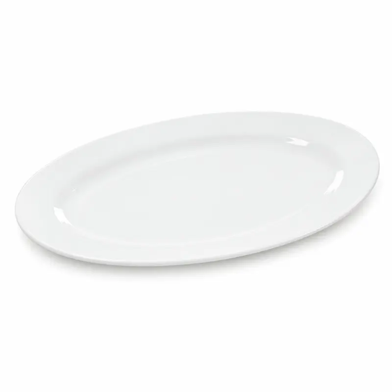Półmisek porcelanowy biały owalny 22 cm