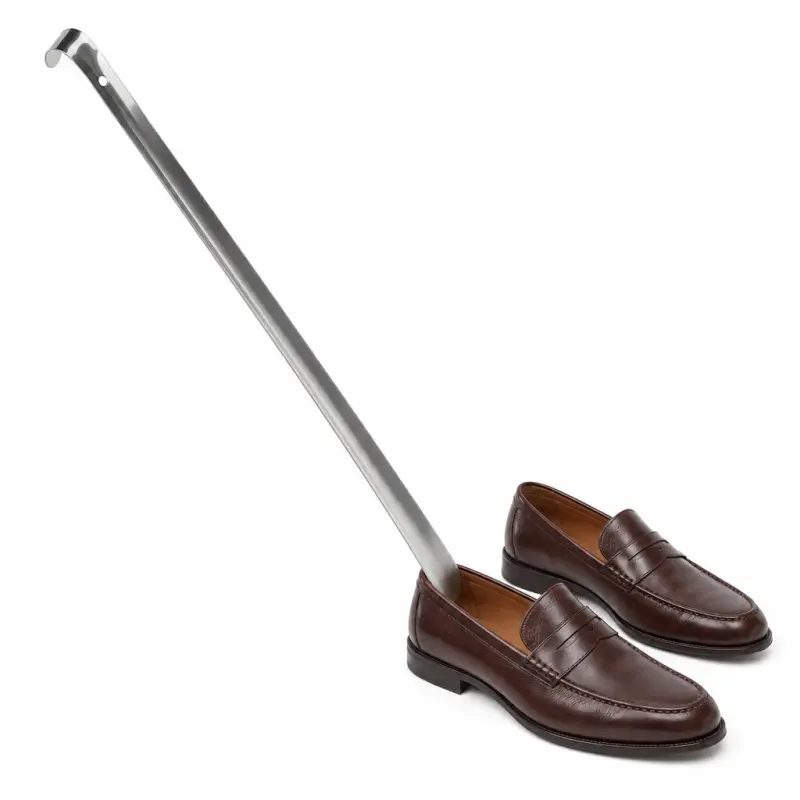 Łyżka do butów metalowa 72 cm z otworem do zawieszenia