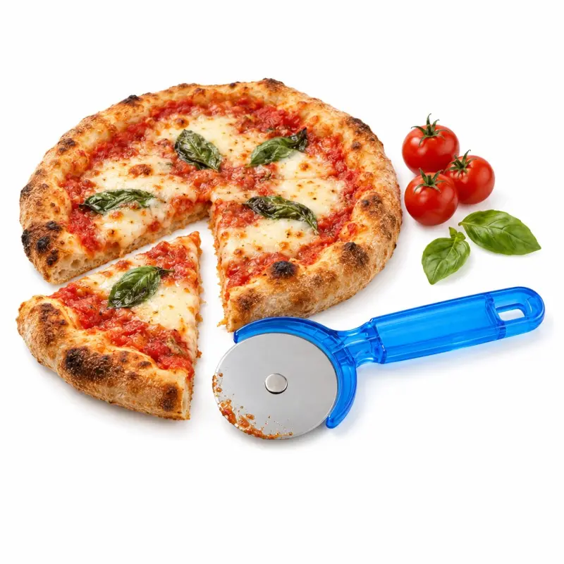 Nóż do pizzy z kolorowym uchwytem 1 szt. mix kolorów
