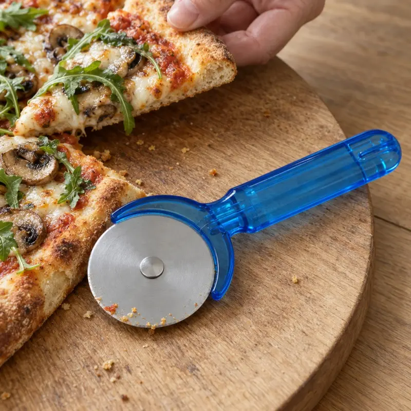 Nóż do pizzy z kolorowym uchwytem 1 szt. mix kolorów