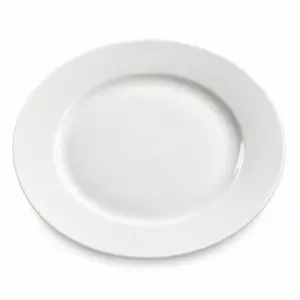 Talerz deserowy Berretti 19 cm biały okrągły