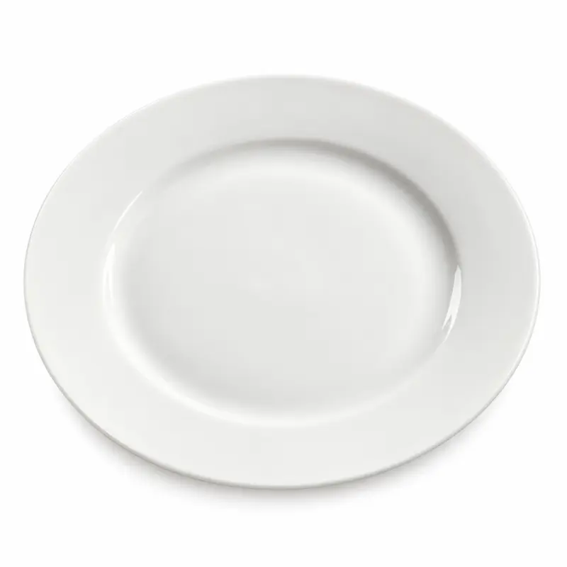 Talerz deserowy Berretti 19 cm biały okrągły